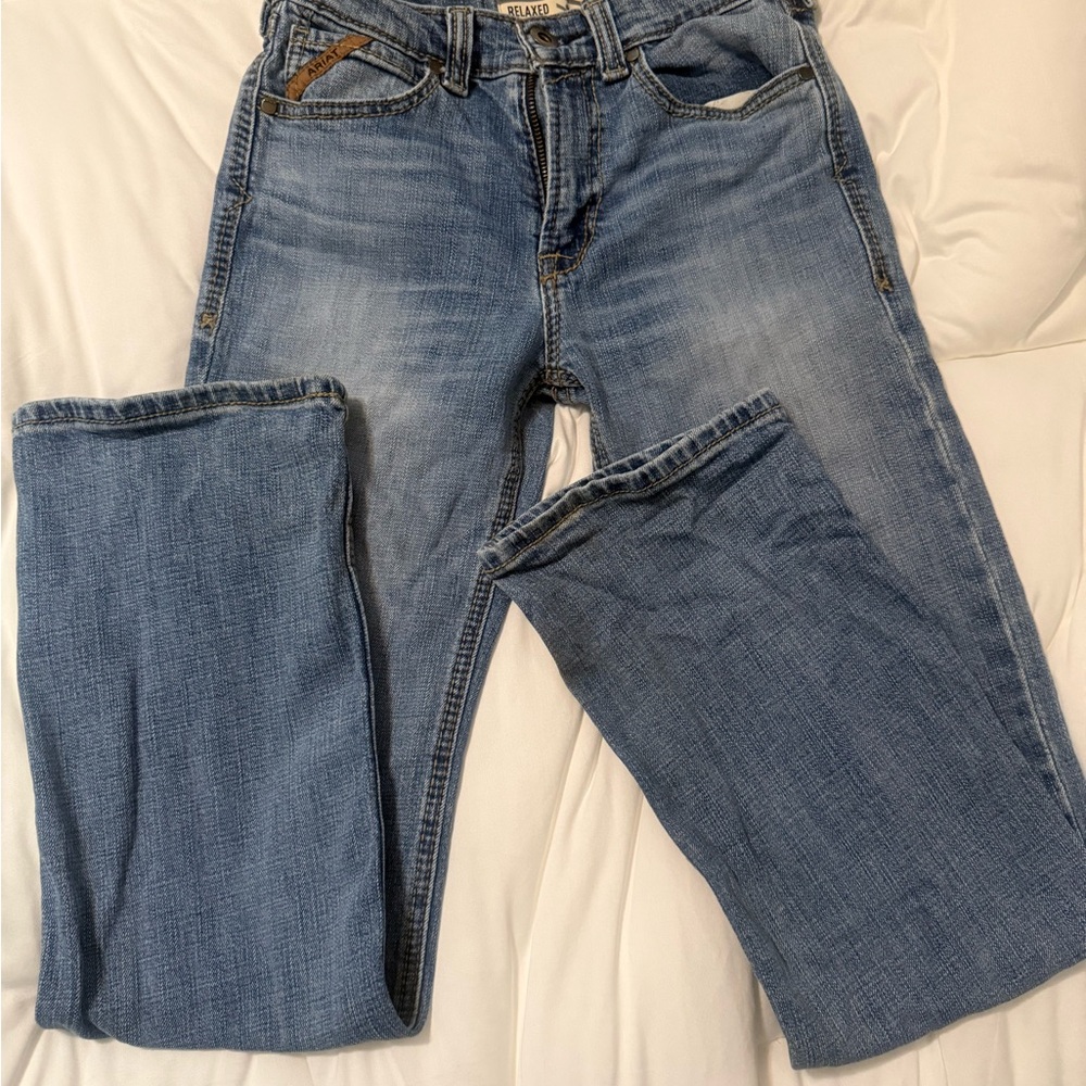 Ariat Men's Relaxed Bootcut Light Blue Jeans